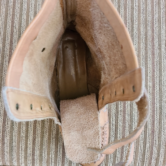 Tan Leather Size 7 Booties - Picture 9 of 9